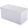 Homcom 833-109CW Cream White Storage Bench 76x38cm