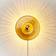 Design by us New Wave Optic XL Amber Vægarmatur ∅ 38cm