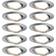 Paulmann 93399 LED Brushed Iron Takplafond ∅ 9cm 10st