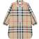 Burberry Girl's Callie Check Stretch Cotton Dress - Archive Beige Ip Chk