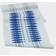 Almedahls Sill Tablecloth White, Blue (140x45cm)