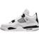 Nike Air Jordan 4 Retro M - White/Black/Neutral Grey