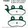 Ebc Sfa Series Organic Sfa264 Brake Pads