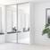 Elfa Original silv./spegel 938x2350 Skjutdörr Spegelglas (93.8x235cm)