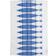Almedahls Herring Torchon de cuisine Jaune, Bleu, Gris (70x40cm)