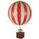 Authentic Models Travels Light Balloon Red/White Ceiling Lamp