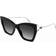 Alexander McQueen AM0375S 001 Gafas de Sol para Mujer Negras