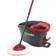 O-Cedar Easywring Spin Mop and Bucket System Gray/Red