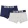 Calvin Klein Boxershorts 2-pack - Grey Heather/Navy Iris