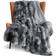 Bedsure Fuzzy Fluffy Blankets Grey, Beige, Brown, White, Black, Yellow, Silver, Pink, Blue, Green (152.4x127cm)