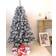 EVRE Flocked Pine Cones and Berries White Christmas Tree 151cm