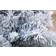 EVRE Flocked Pine Cones and Berries White Christmas Tree 151cm