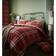 Catherine Lansfield Kelso Duvet Cover Red (200x135cm)