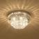 Homcom Modern 3-Tier Transparent Ceiling Flush Light ∅ 40cm