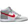 Nike Dunk High SE GS - Light Smoke Grey/White/Light Smoke Grey/Gym Red