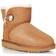 UGG Mini Bailey Button Bling - Chestnut/Gold