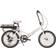 Compass Comp Folding Bike - White Unisex