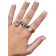 Sistie x Anna Briand Pineapple Ring - Silver