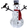 Light-up Snowman White Decoración 89cm