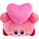 Club Mocchi Mocchi Kirby and Heart Mega 15-Inch Plush