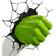 3D Light FX 3D Marvel Hulk Fist Light Natlampe