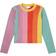 Stella McCartney Kid's Glittery Striped Sweater Multicolor