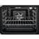 Zanussi ZCV66078XA Stainless Steel, Black