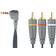Bandridge 3.5mm-3RCA 2m