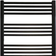 Kriss Space (330980050) 500x1103mm Schwarz