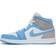 NIKE Air Jordan 1 Mid SE - White/University Blue/Grey