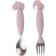 Done By Deer Easy Grip Spoon & Fork Set Deer Friends