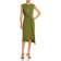 Derek Lam 10 Crosby Landry Twist-Front Jersey Dress