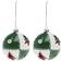 BigBuy Christmas Balls Julgranspynt 10cm 2st