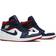 Nike Air Jordan 1 Mid SE Olympic M - White/Midnight Navy/Varsity Red