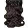 Lullabellz Super Thick Natural Wavy Clip In Hair Extensions 22 inch 5-pack Dark Brown