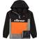 Ellesse Junior Nata Shell Jacket - Black/Gray/Orange