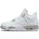 Nike Air Jordan 4 Retro White Oreo M - White/Tech Grey/Black/Fire Red