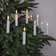 Star Trading Flamme White Luci dell'Albero di Natale 10 Lampade