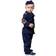 Wilbers Karnaval Swedish Police Children's Costume