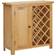 vidaXL Solid Liquor Cabinet 80x80cm