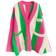 Jascls Boho Striped Sweater Cardigans