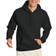 Hanes EcoSmart Unisex Fleece Hoodie - Black