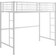 Walker Edison Twin Size Premium Metal Loft Bed 42x71"