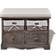 vidaXL 240790 Storage Bench 62x42cm