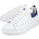 Alexander McQueen Oversized W - White/Blue