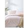 The Linen Yard Hebden Mélange Duvet Cover Pink (200x137cm)