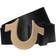 True Religion Horseshoe Buckle Belt - Gold Metal