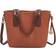 Octopus Denmark Style Muscat Handbag - Cognac/Brown