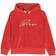 HUGO BOSS Kids' Hoodie in Cotton Blend Velvet with Handwritten Logo