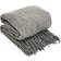 Teased Wool Soft Knit Tassel Fleece Couverture Argent, Beige, Gris, Rose (200x150cm)